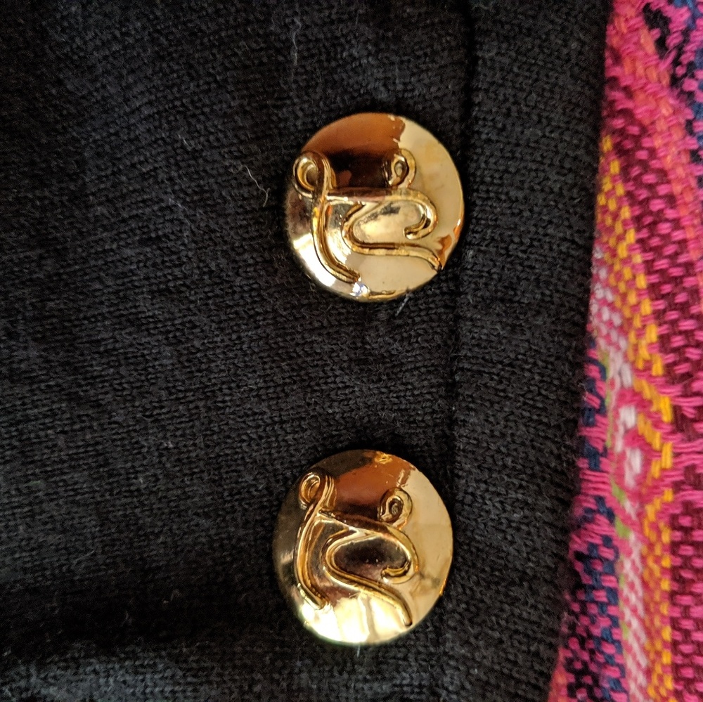 Vintage Black Louis Vuitton Wool Sweater - Picture 5 of 6